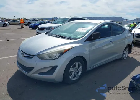 2014 Hyundai Elantra Se from USA, damaged, VIN 5NPDH4AE8EH522171